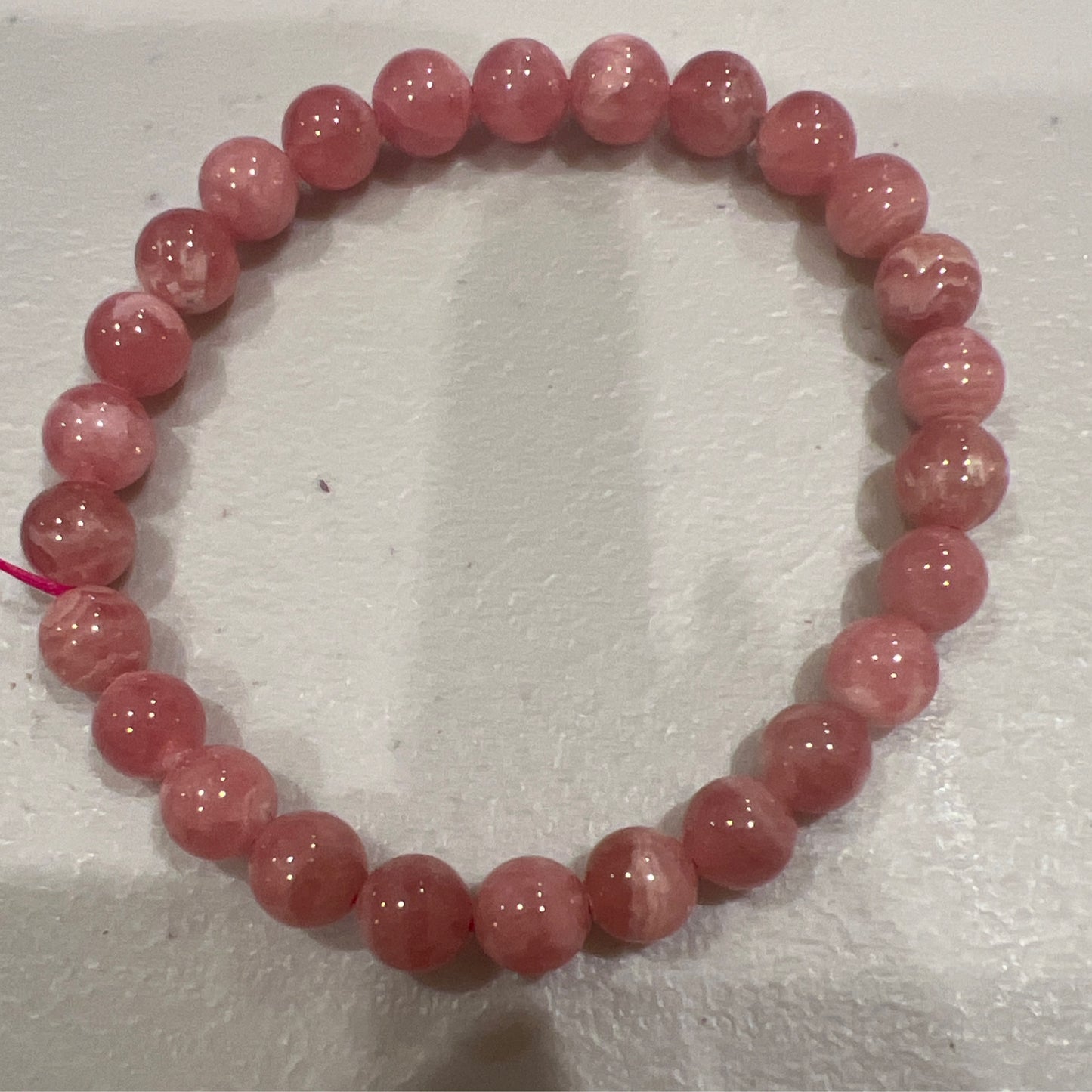 Rhodochrosite Quartz 7mm