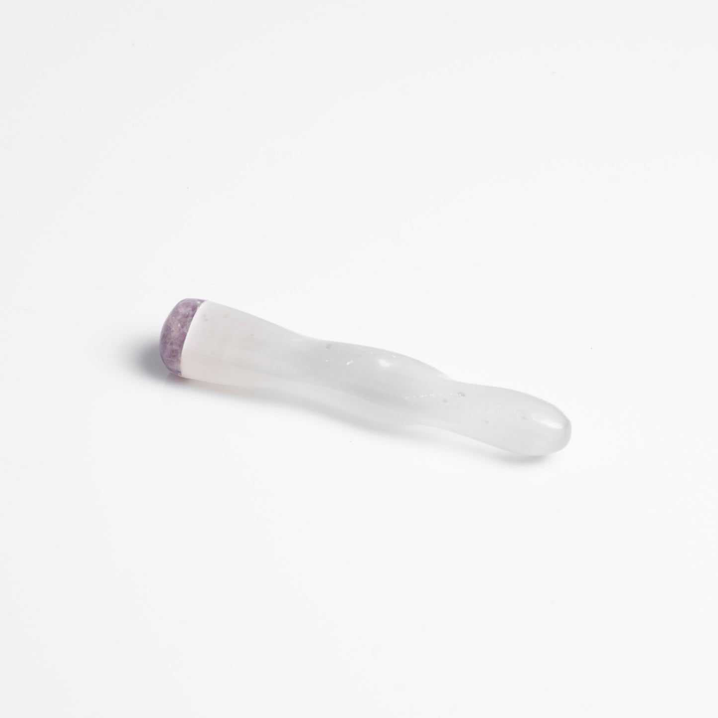 Selenite Grounding Wands with Aventurine