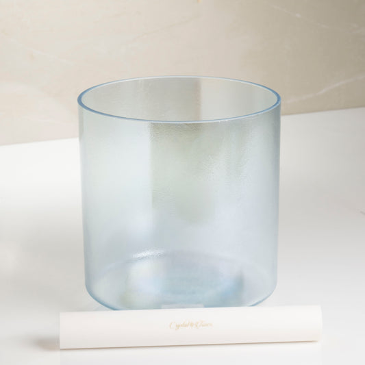 7” F#+15 Aqua Aura Gold Singing Bowl