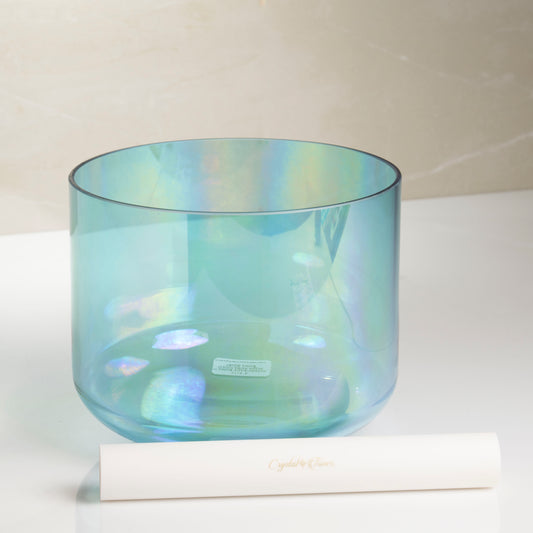 8" E+10 - AuquaAuraGold - SuperGrade Singing Bowl