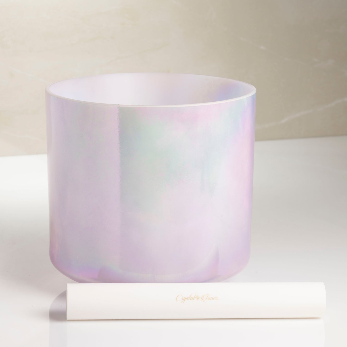8” D-5 St. Germain Sky Platinum Inside Singing Bowl