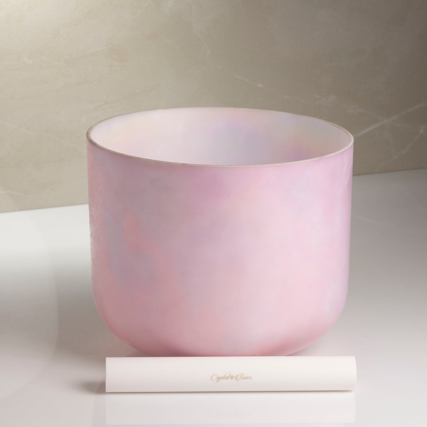 10” G#-5 Pink Ocean Gold w/Platinum Inside Singing Bowl