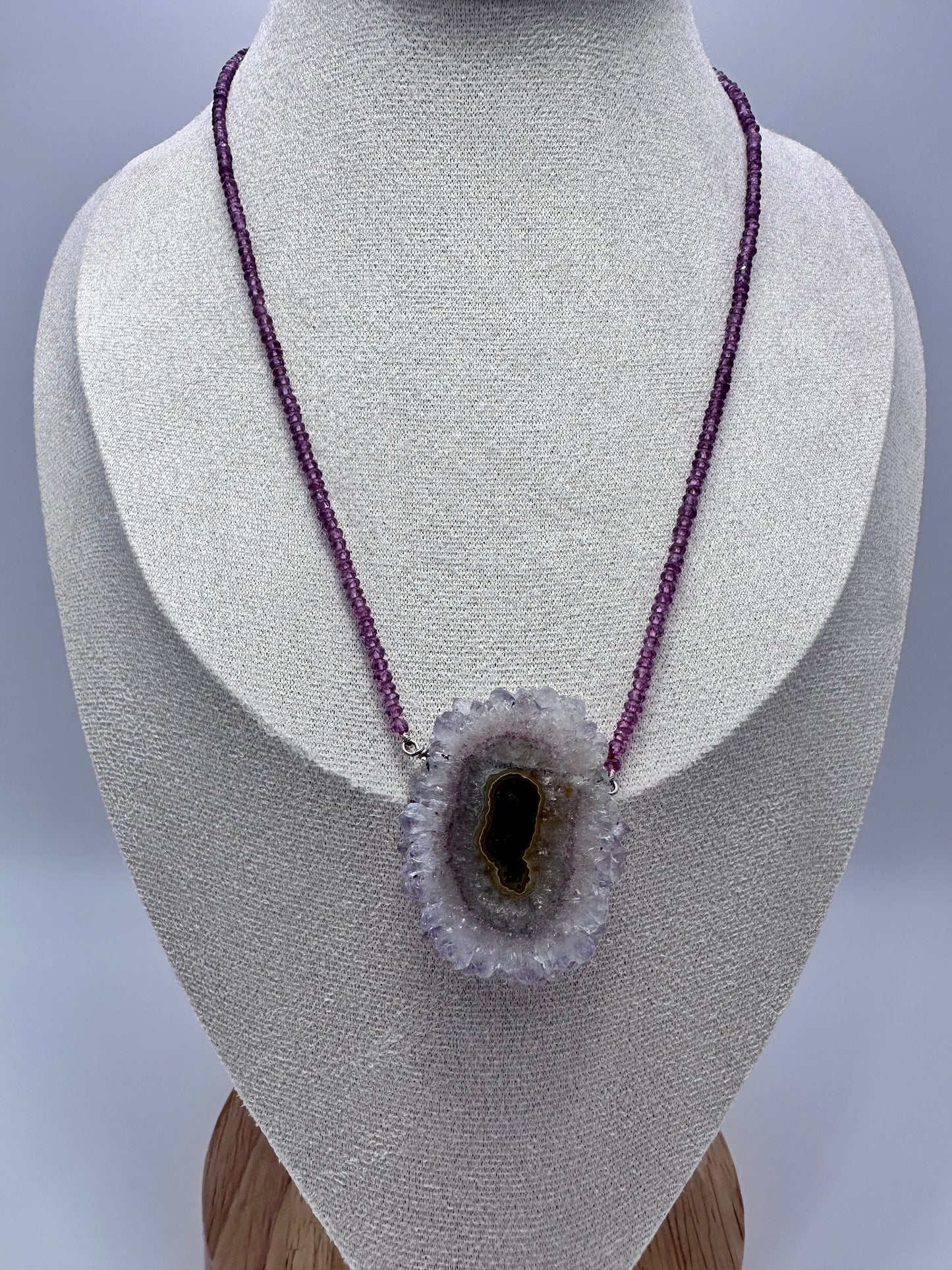 Amethyst Garnet Necklace