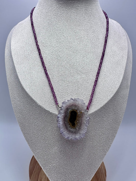 Amethyst Garnet Necklace