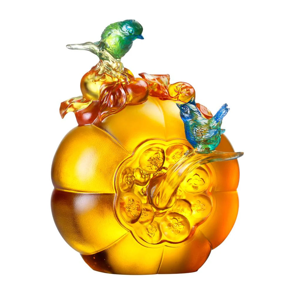 Crystal Bird, Siskin, The Allure of Spring Yellow