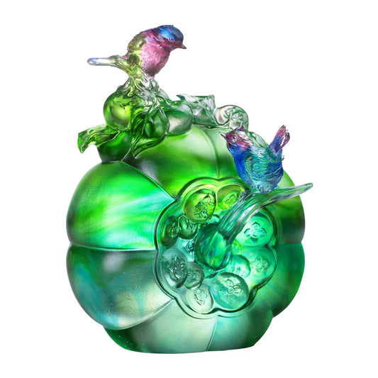 Crystal Bird, Siskin, The Allure of Spring Green
