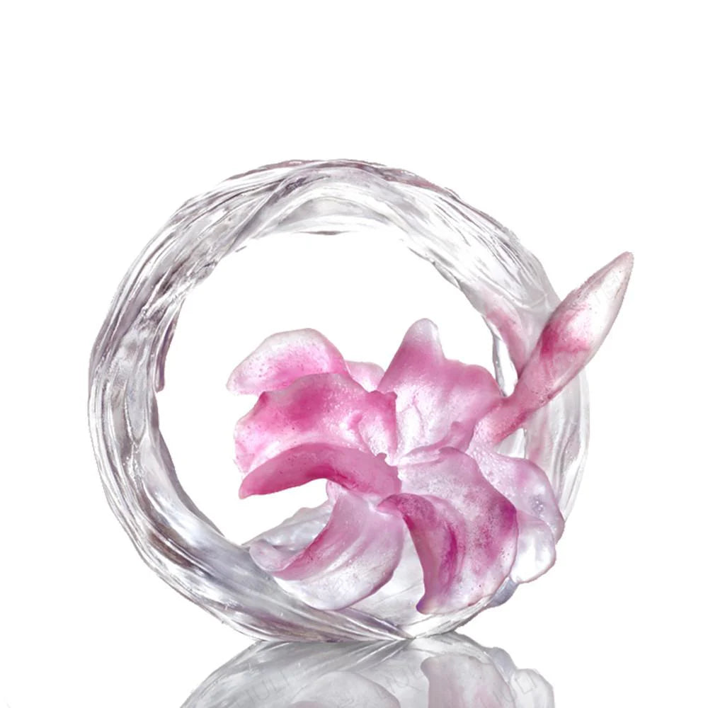 Crystal Flower Figurine, Bloom of a New World (Special Edition, Come with Display Base)