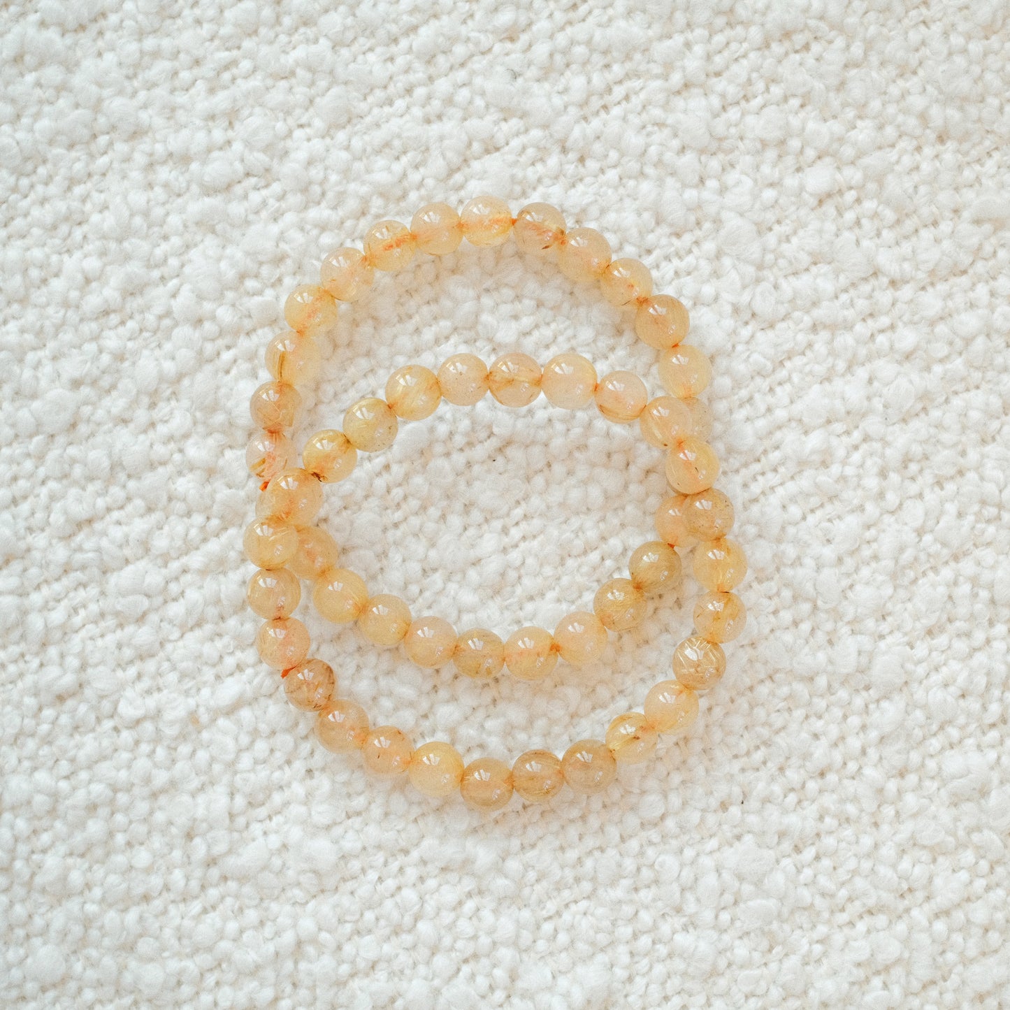 Golden Rutile Quartz 9MM