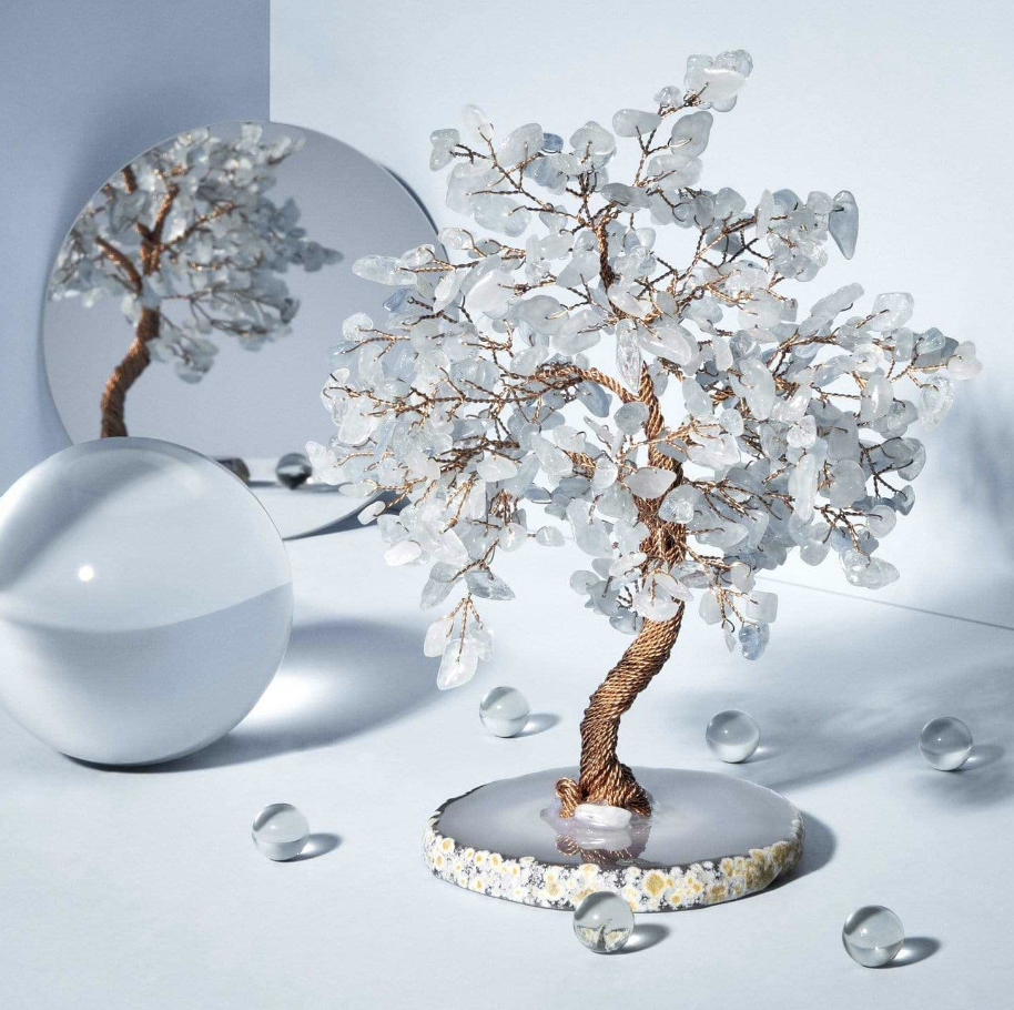 Relaxing Lullaby - Aquamarine Feng Shui Tree