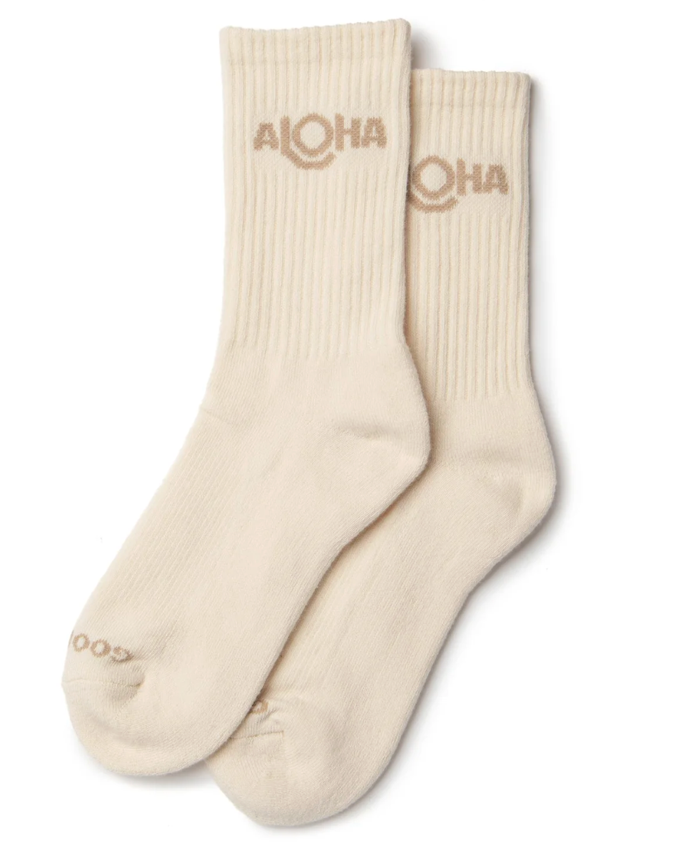 Crew Sock Sandstone