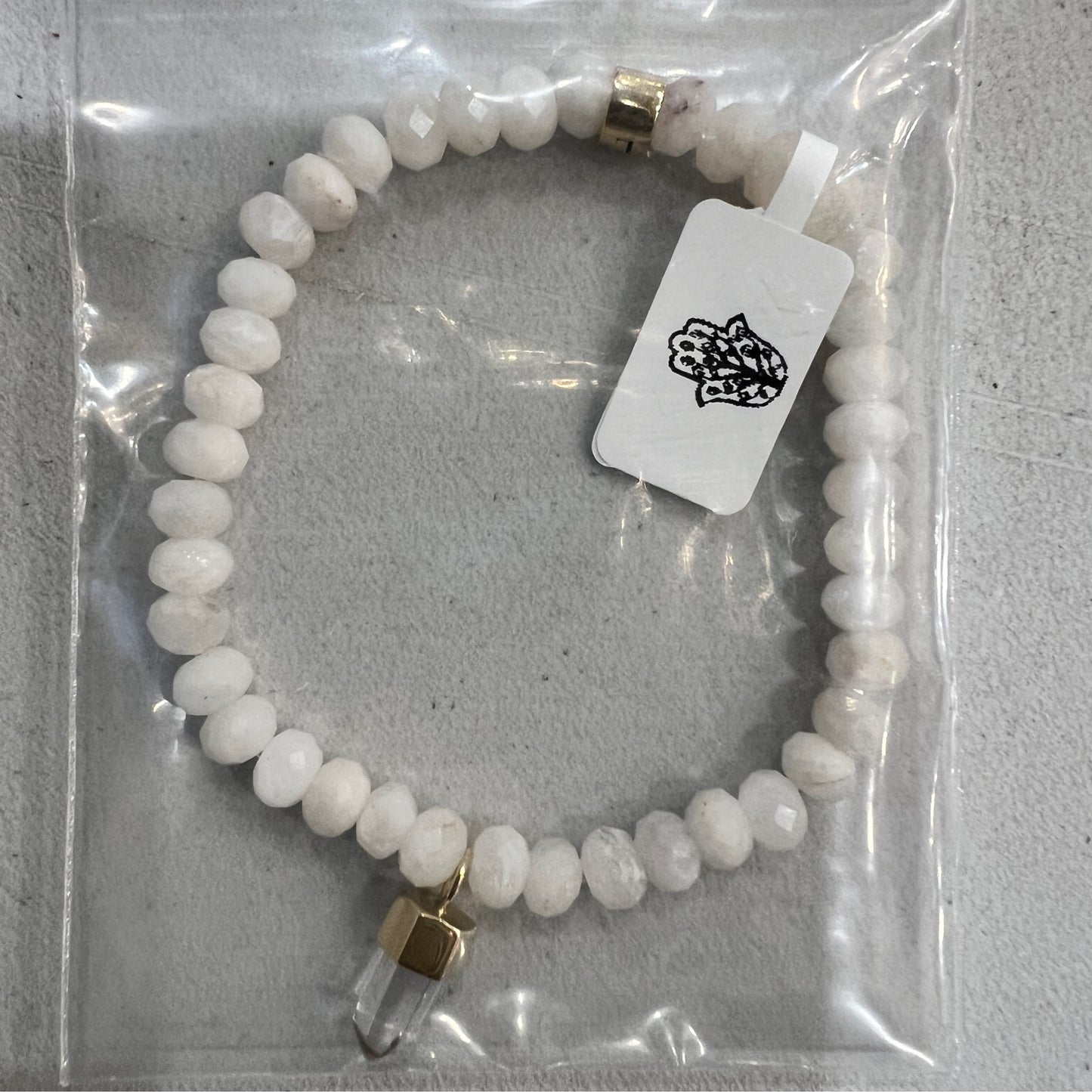 Heavenly Love- Moonstone Evil Eye Pointer