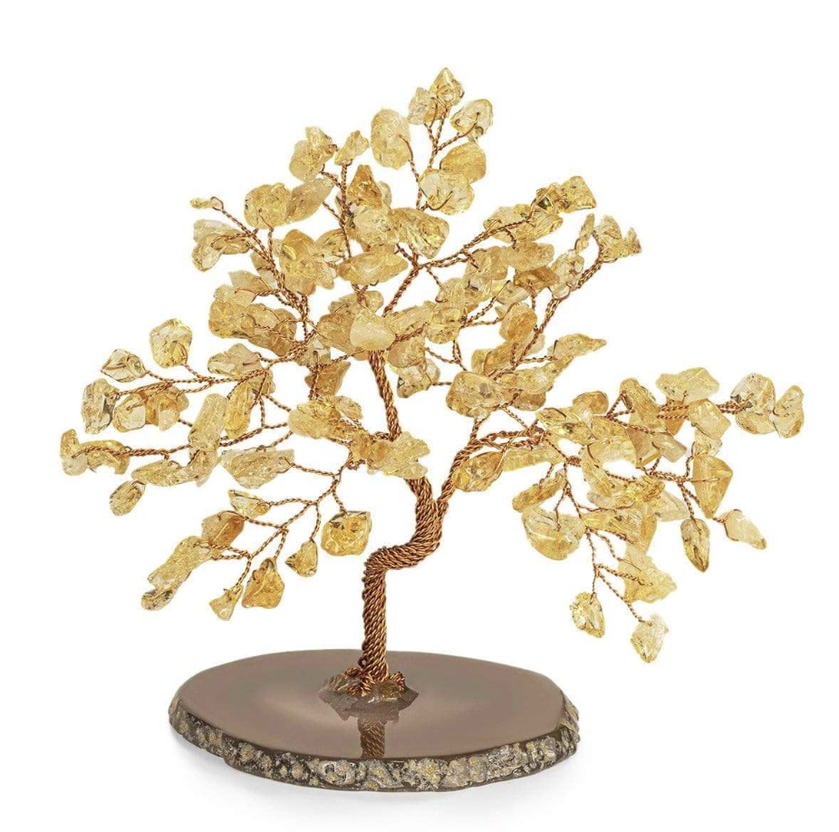 Happiness Evoker - Citrine Feng Shui Tree