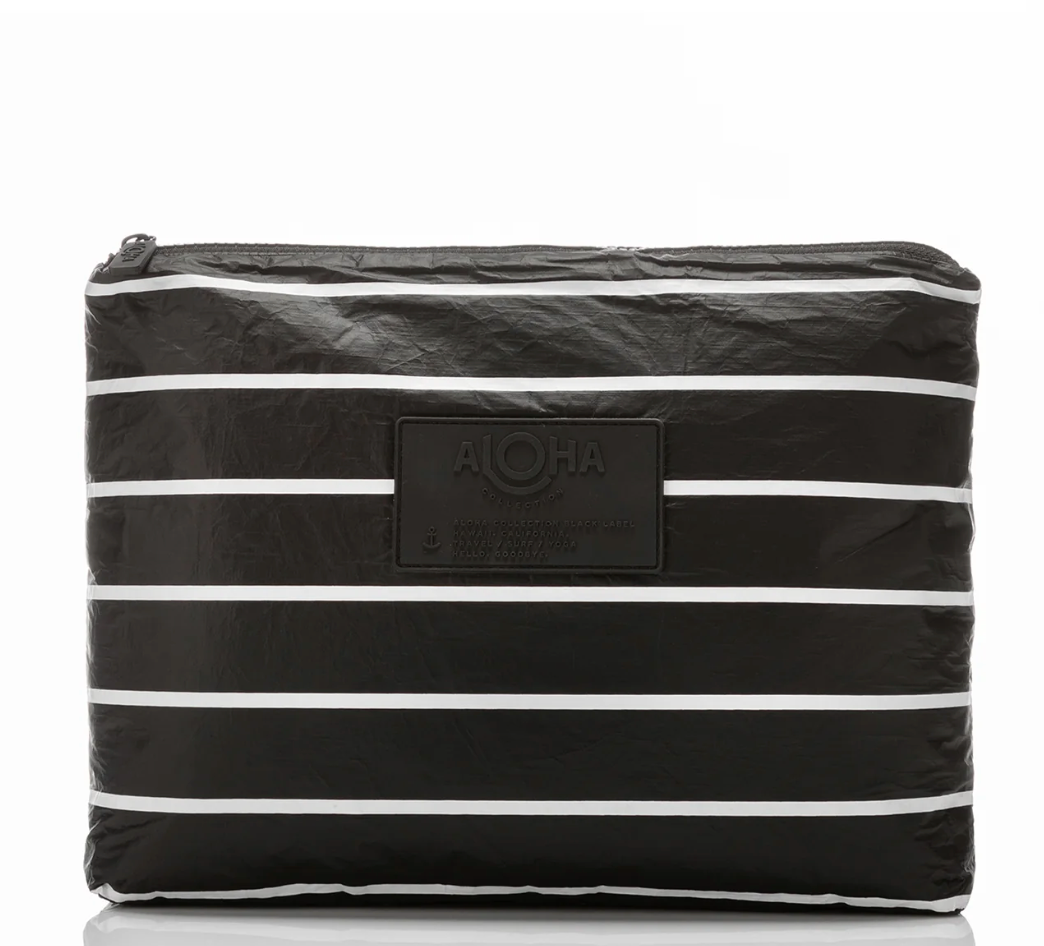 Mid Pinstripe White/Black