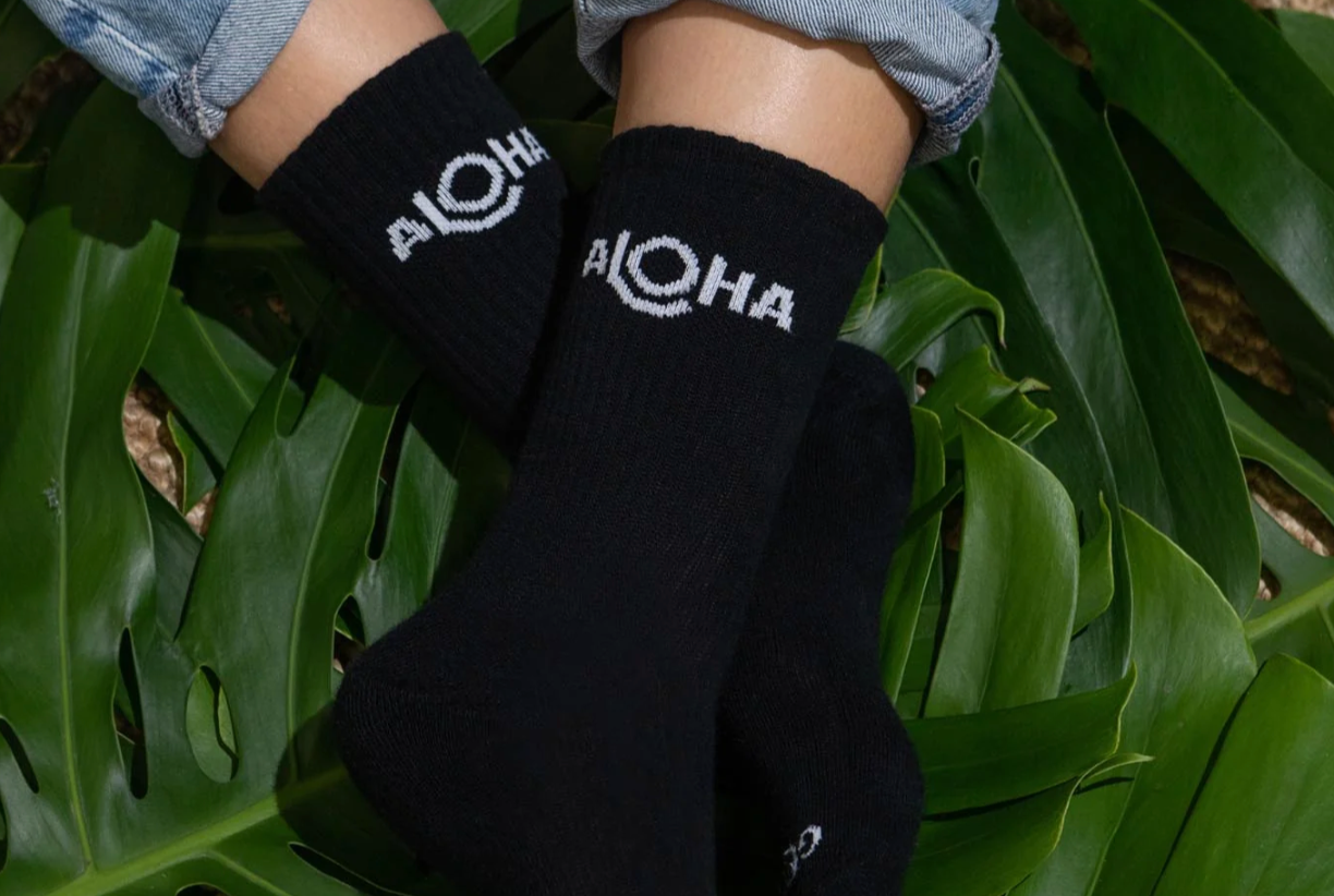 Crew Sock Black