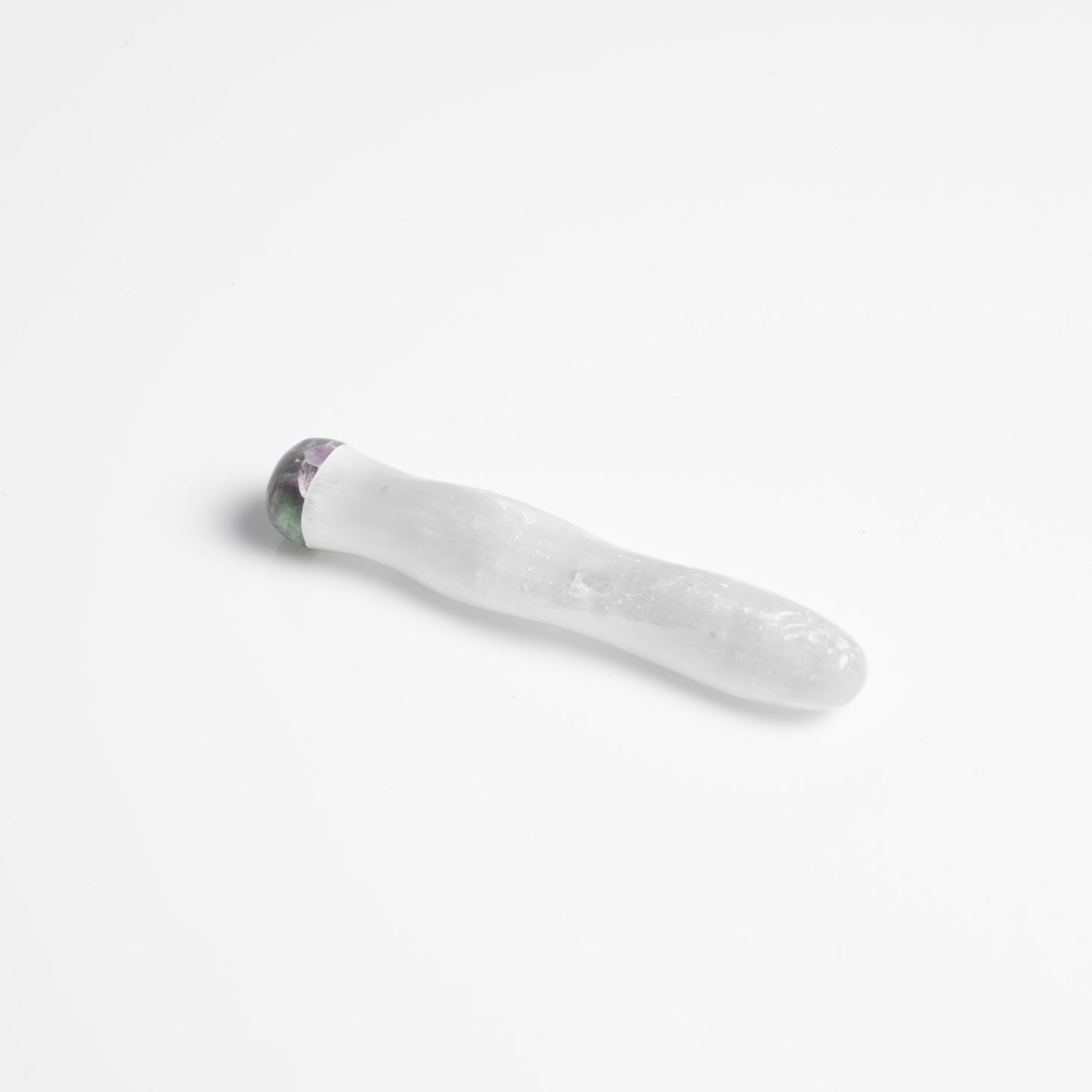 Selenite Grounding Wands with Aventurine