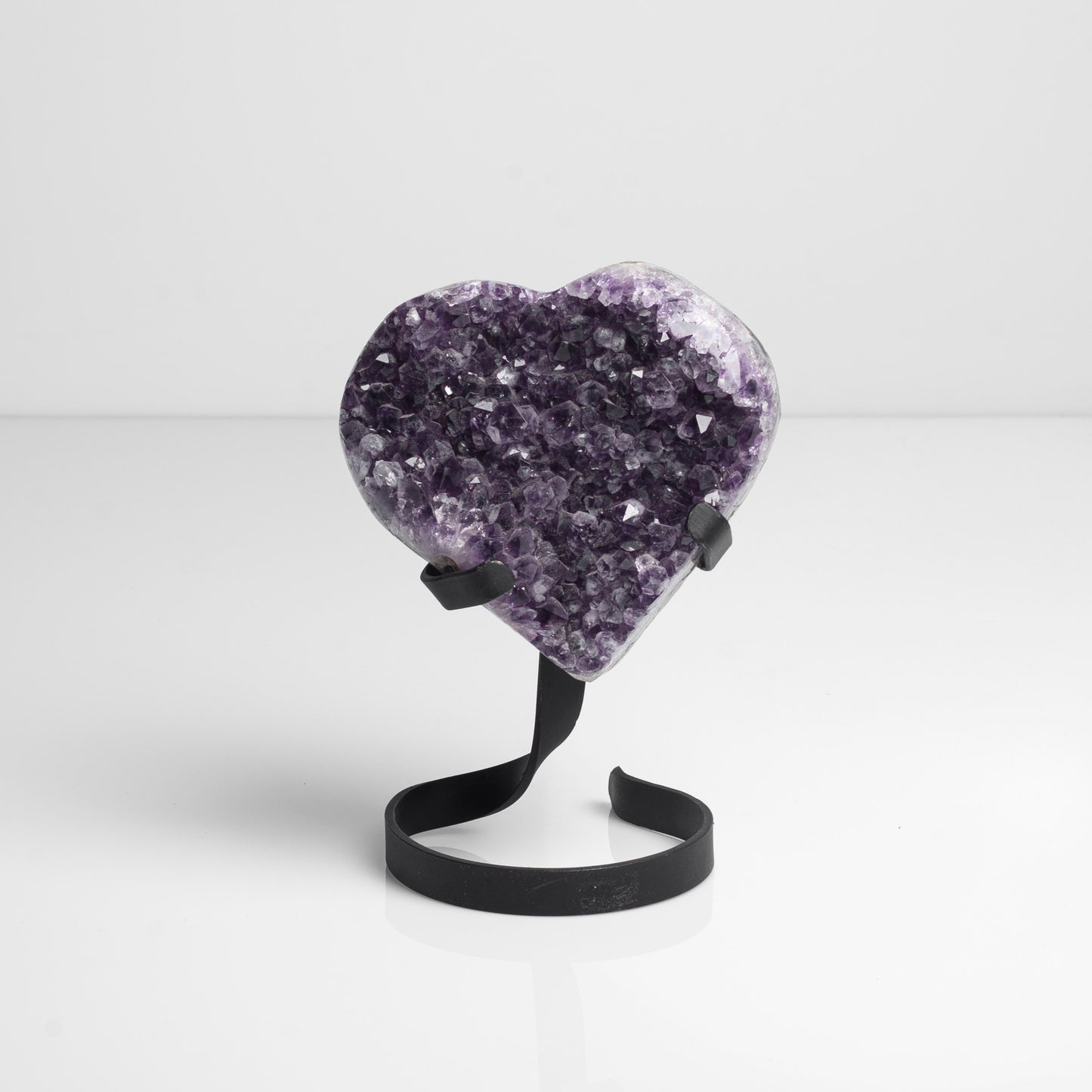 Amethyst Heart with Stand