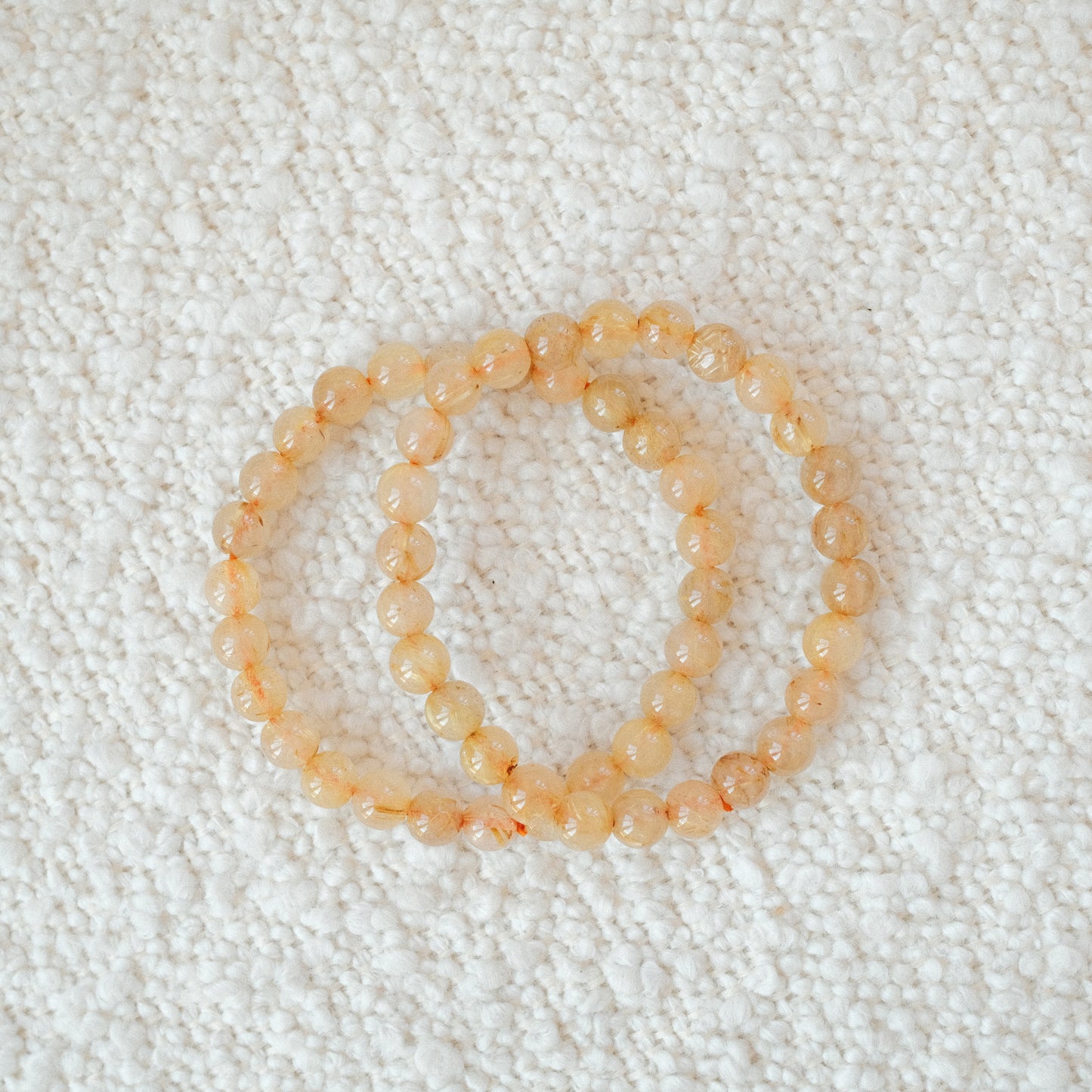 Golden Rutile Quartz 9MM