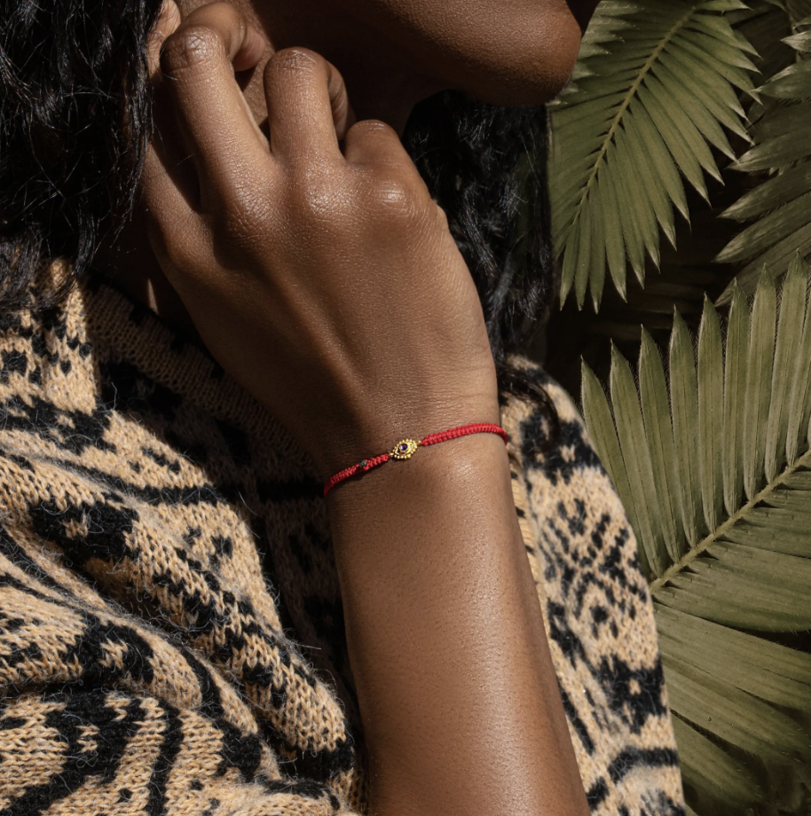 Ultimate Safeguard Red String Evil Eye Amethyst Bracelet