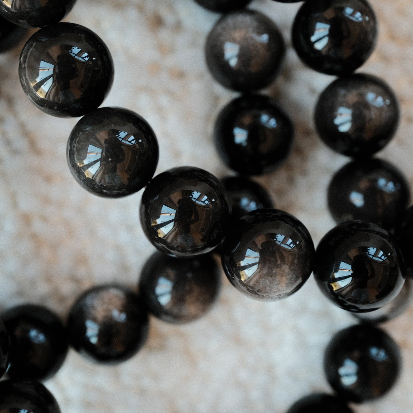 Silver Obsidian 10MM