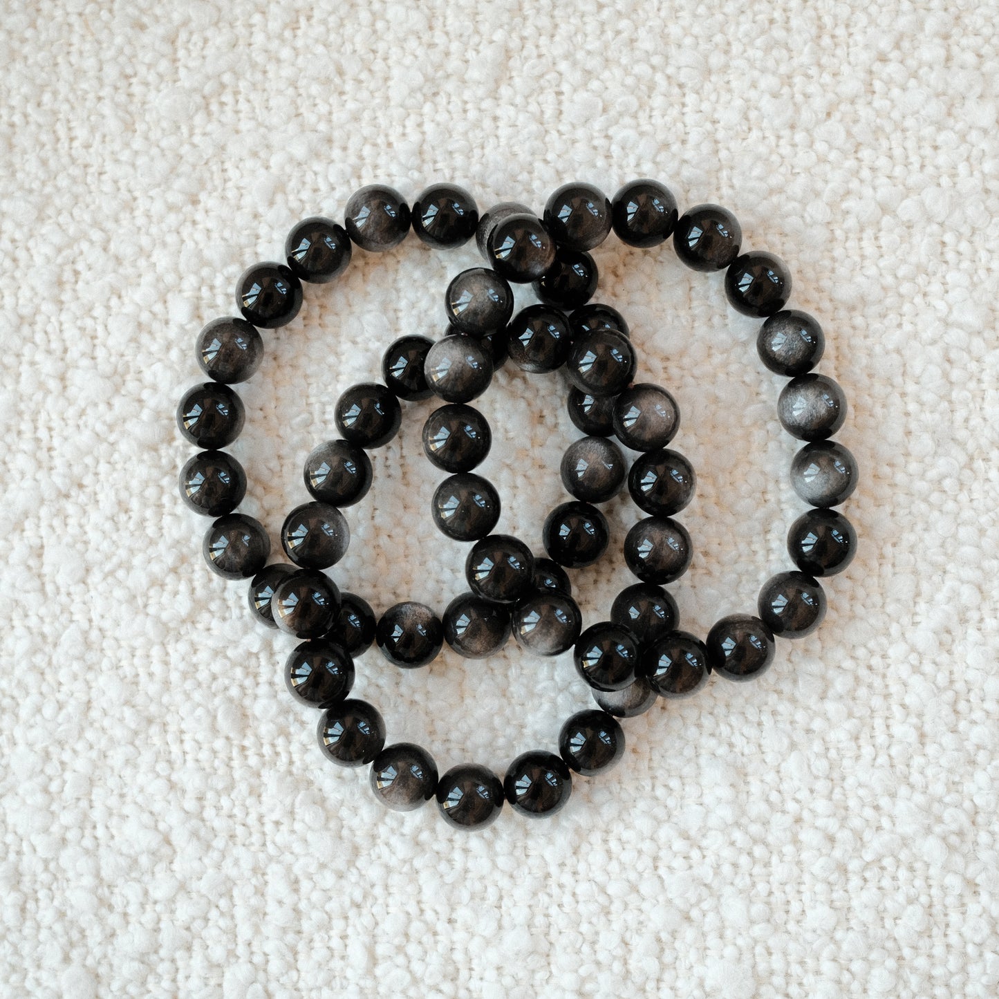 Silver Obsidian 10MM