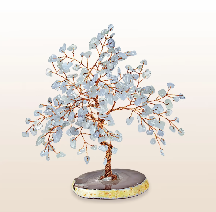 Relaxing Lullaby - Aquamarine Feng Shui Tree