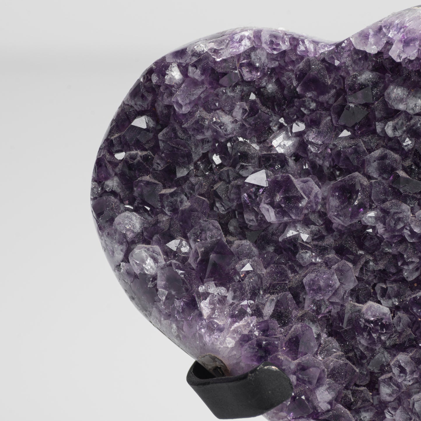 Amethyst Heart with Stand