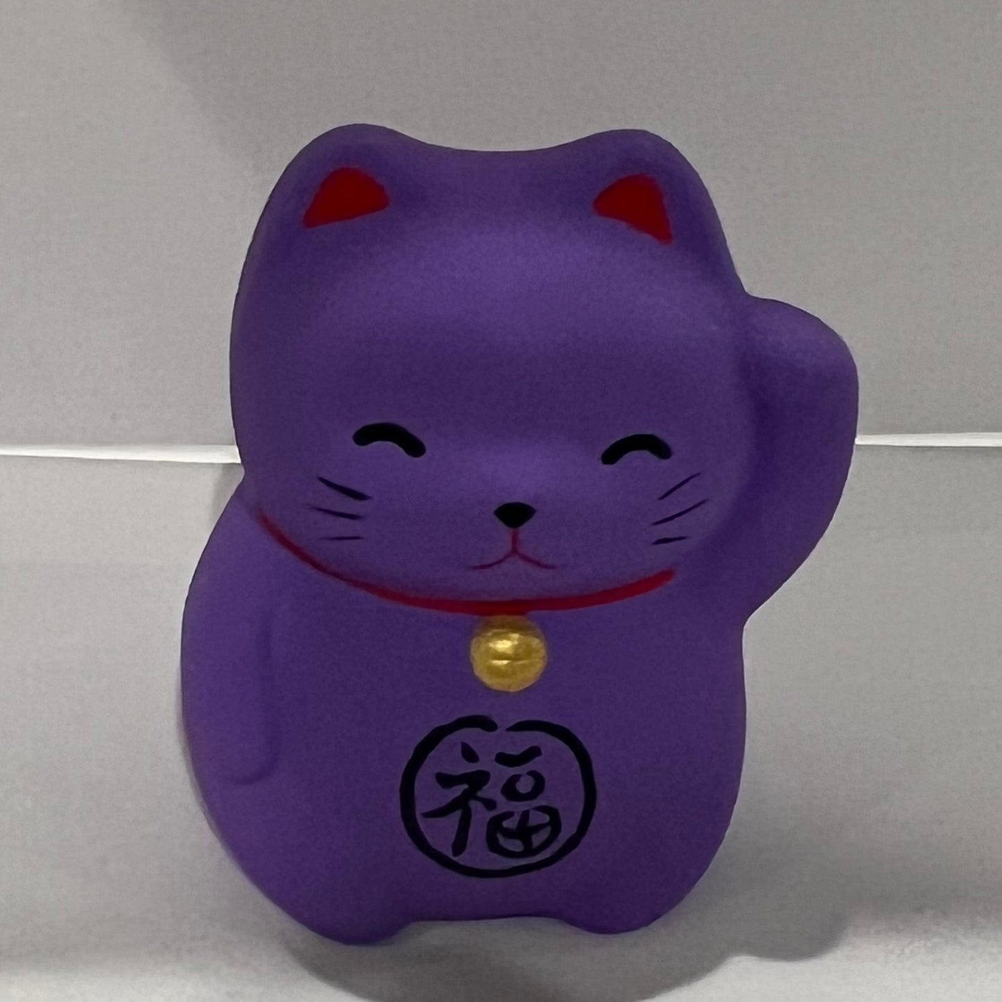 Sm Purple Lucky Cat