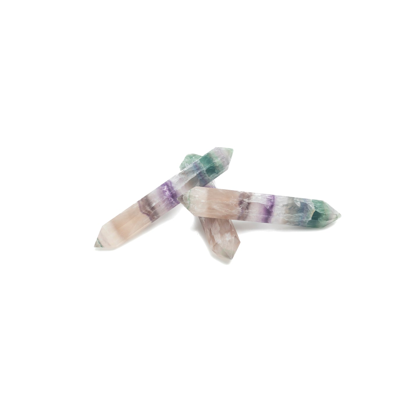 Rainbow Fluorite Wands (A Grade)
