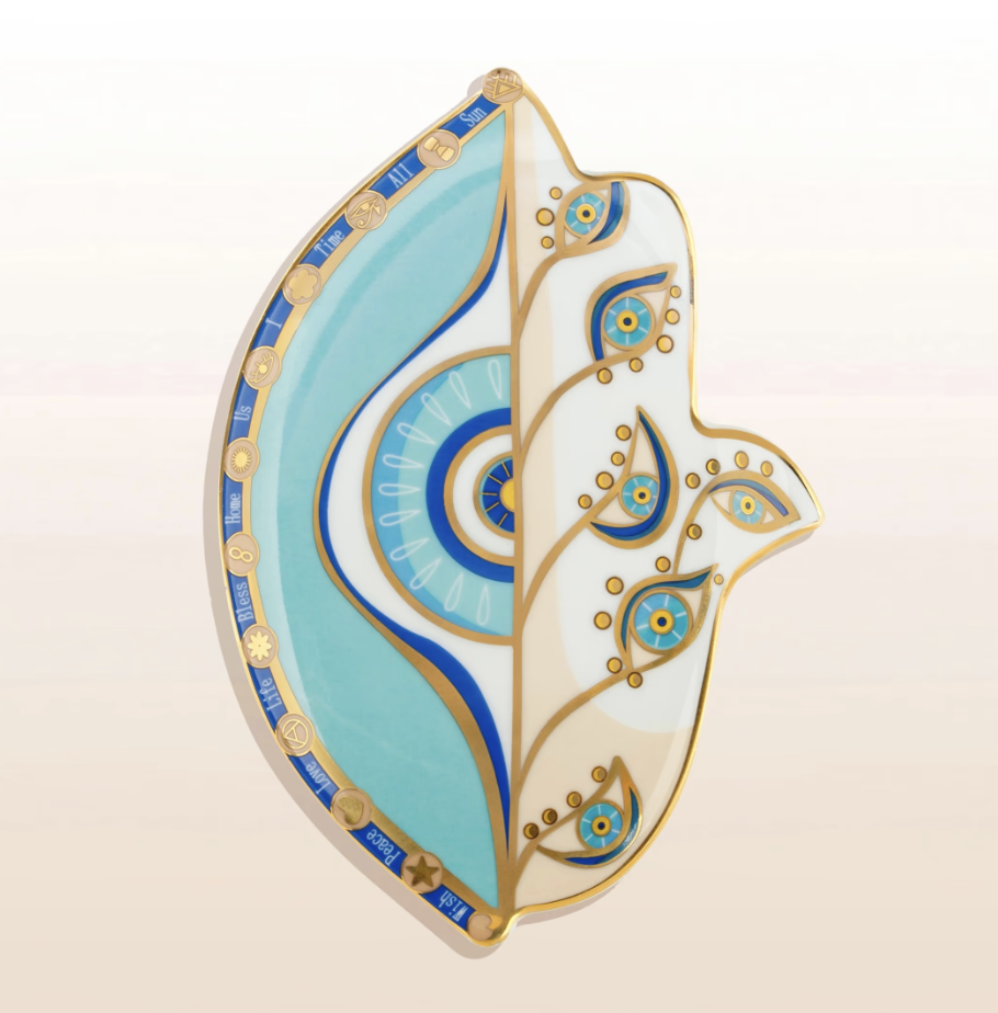 Reside in Protection - Hamsa Plate