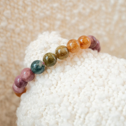 Rainbow Tourmaline 9MM