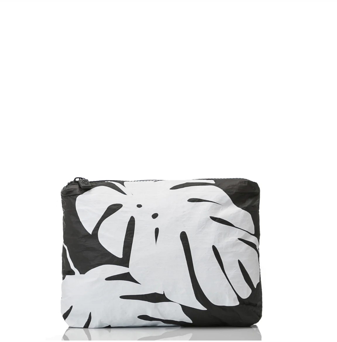 Small Monstera White/Black