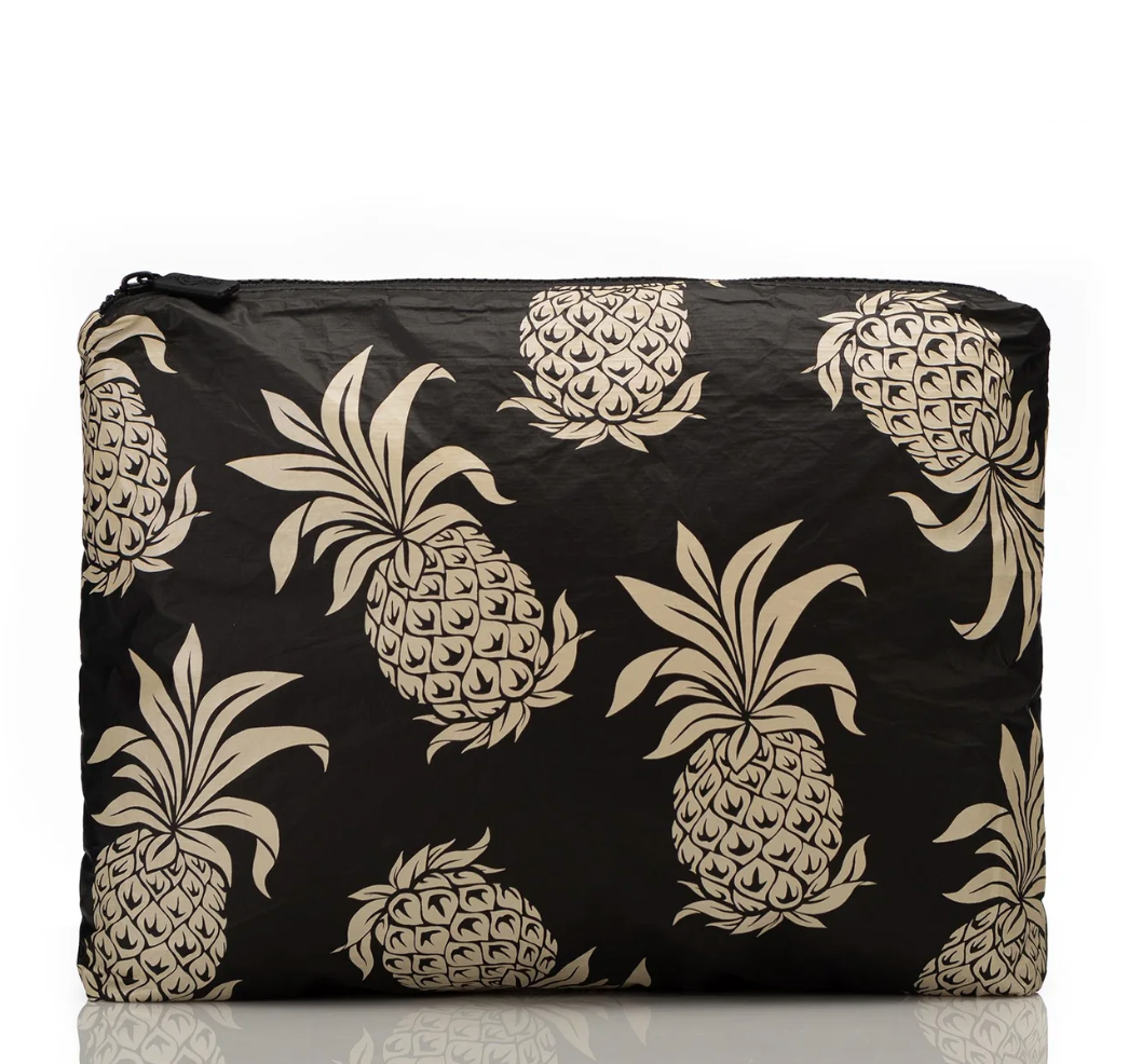 Mid Pouch - Pāʻina Holiday Moon Shimmer on Black