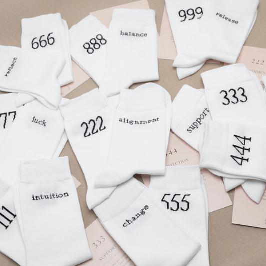 Angel Number Socks (111-999)