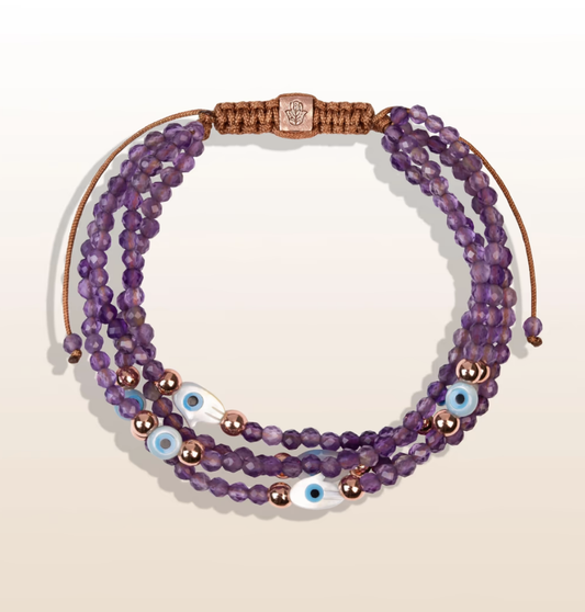 Intuition Amplifier - Amethyst Stone Bracelet