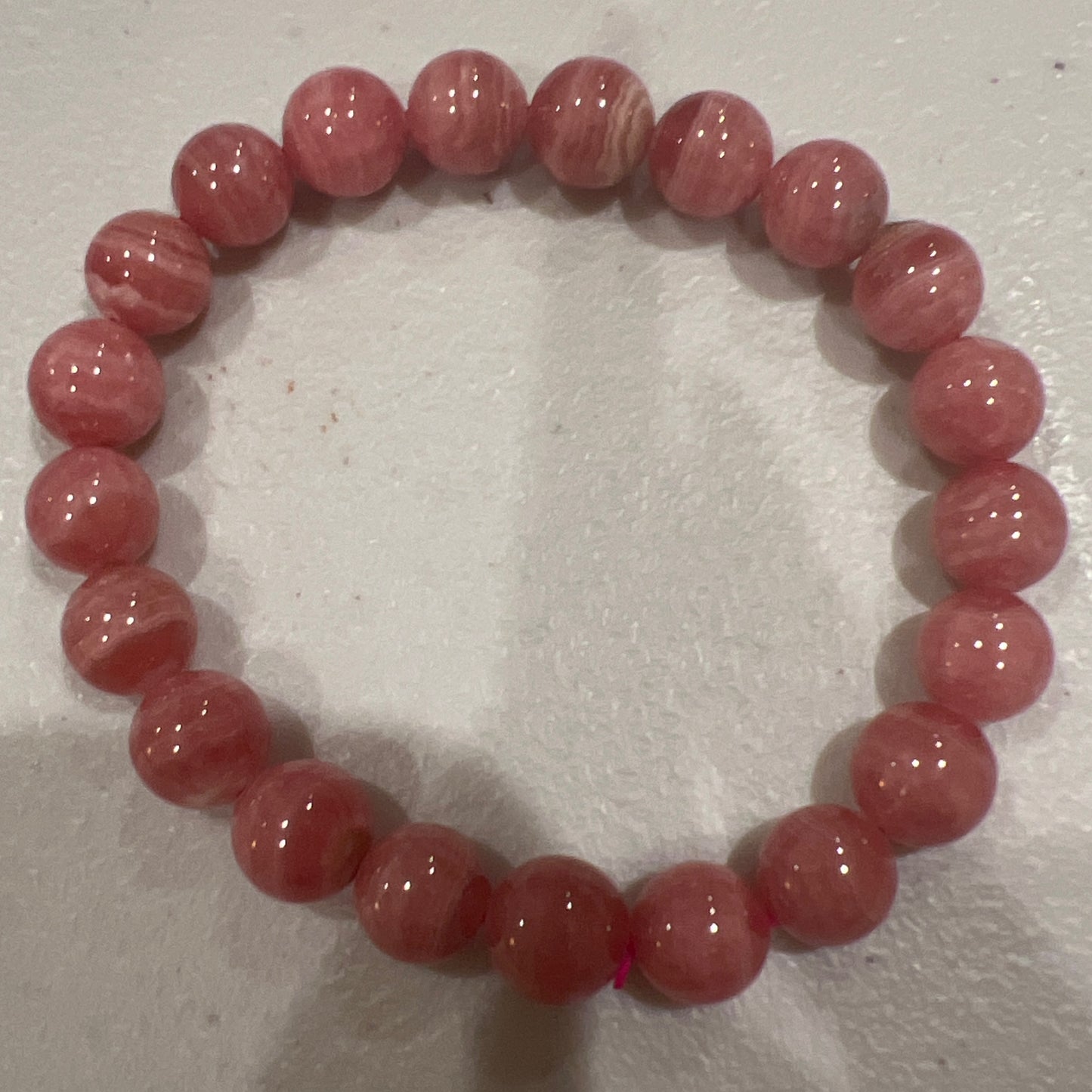Rhodochrosite Quartz 9mm