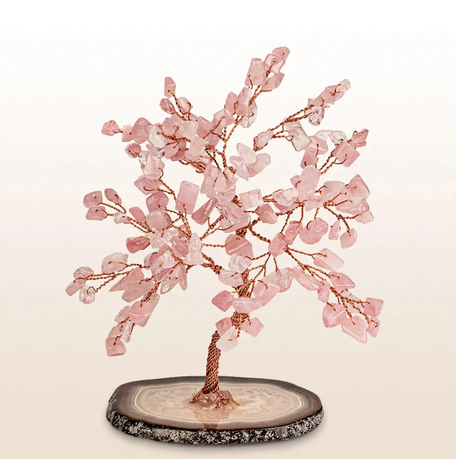 Love Harmony - Rose Quartz Feng Shui Tree