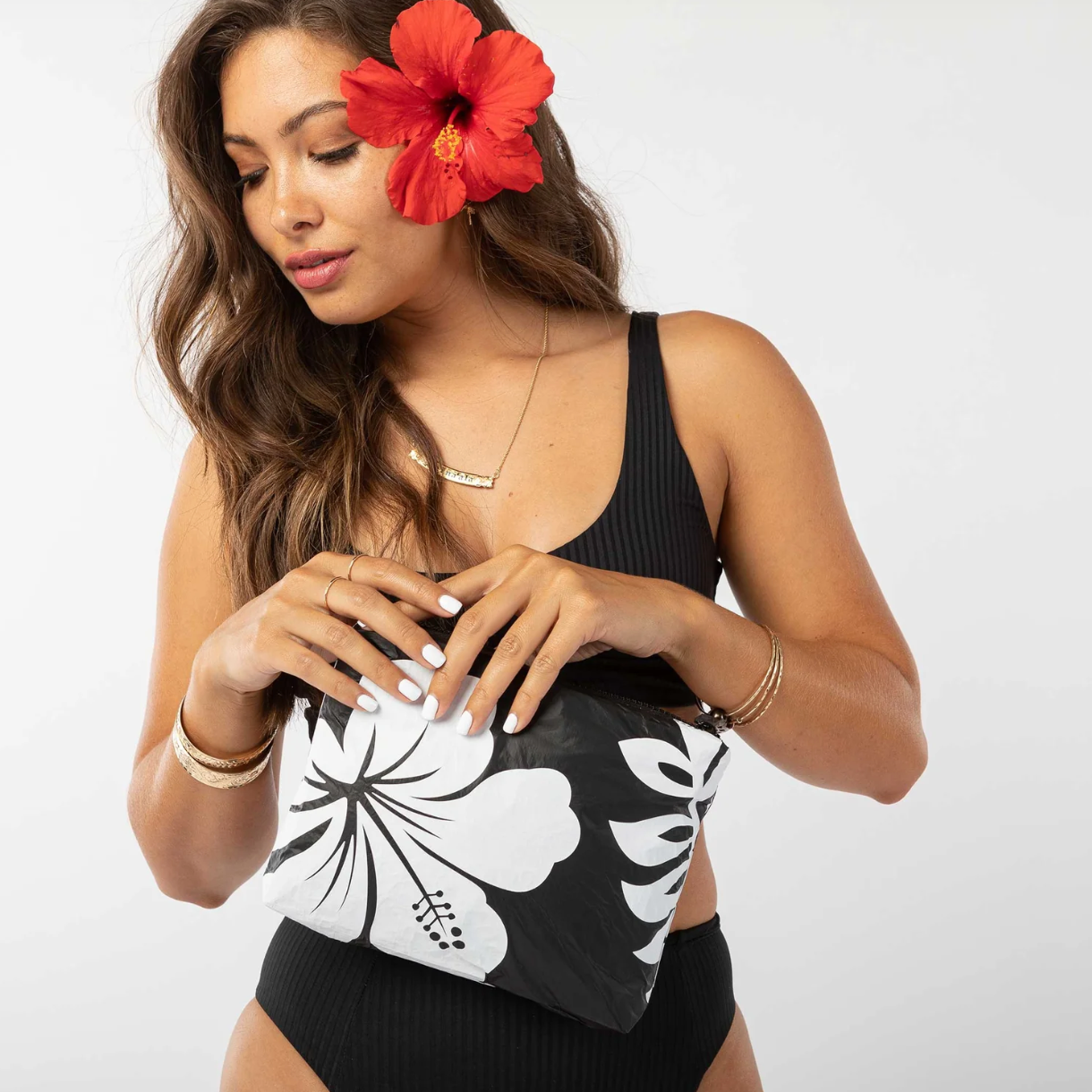 Small Waipio White/Black