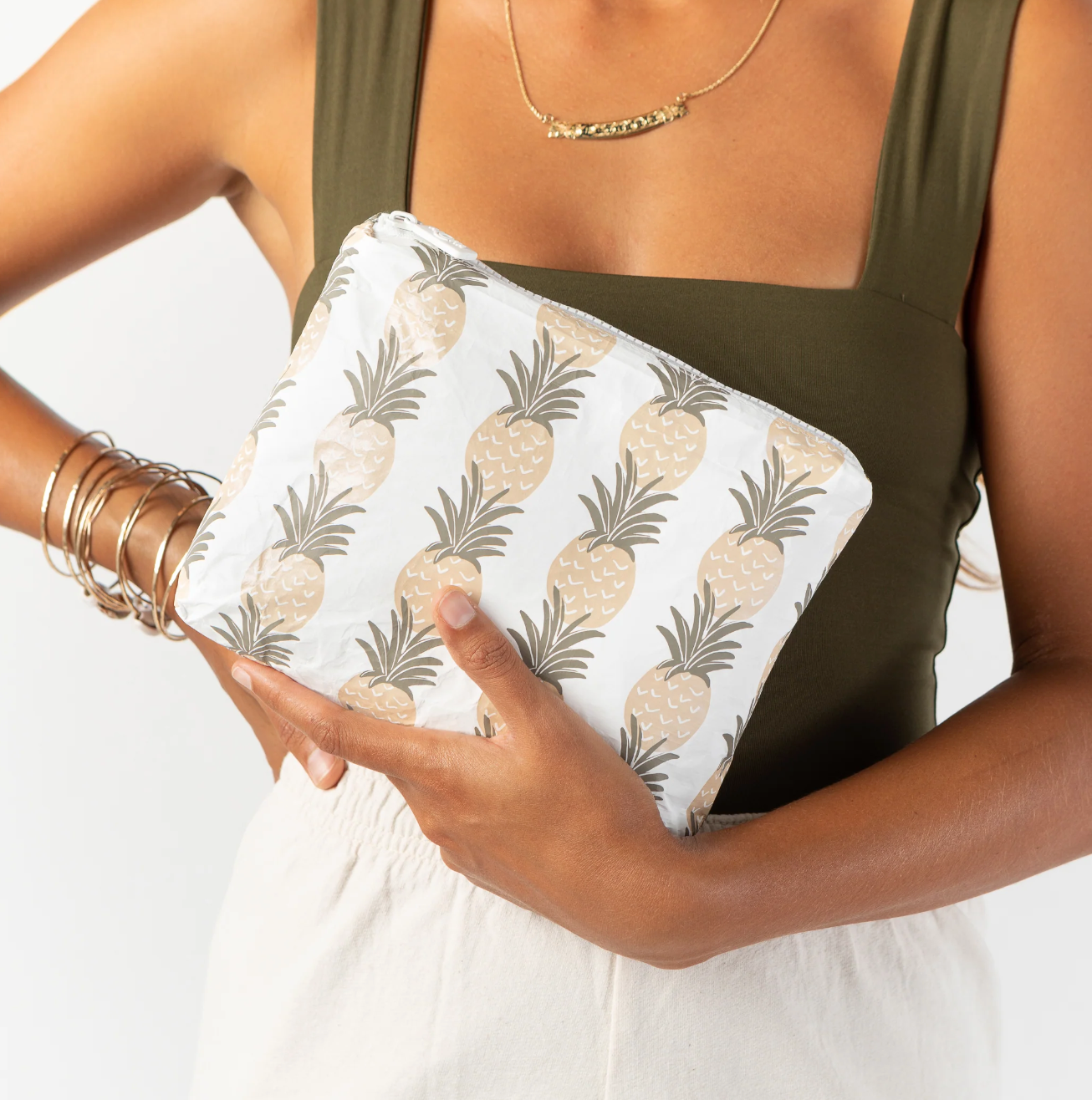 Small Pouch - Pineapple Groove - Moon Shimmer