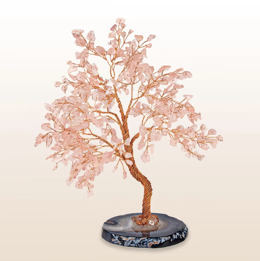 Love Harmony - Rose Quartz Feng Shui Tree