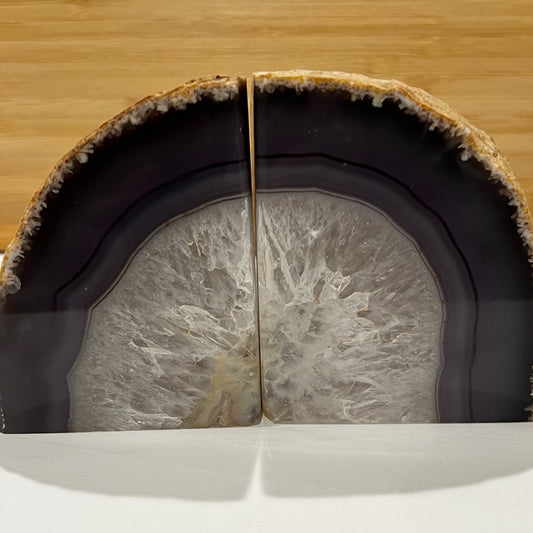 Agate Bookends (set)
